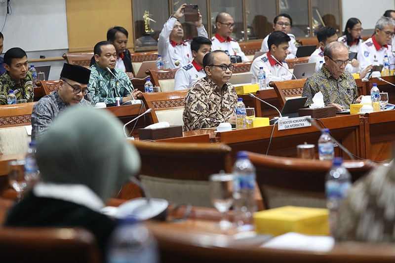 Pusat Data Nasional Diserang Hacker, Begini Ekspresi Menkominfo dan Kepala BSSN - Bagian 4