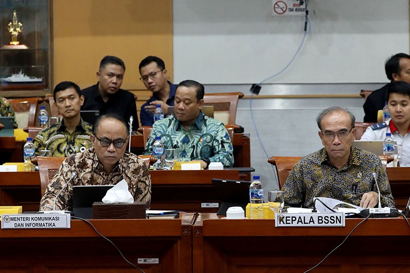 Pusat Data Nasional Diserang Hacker, Begini Ekspresi Menkominfo dan Kepala BSSN - Bagian 3