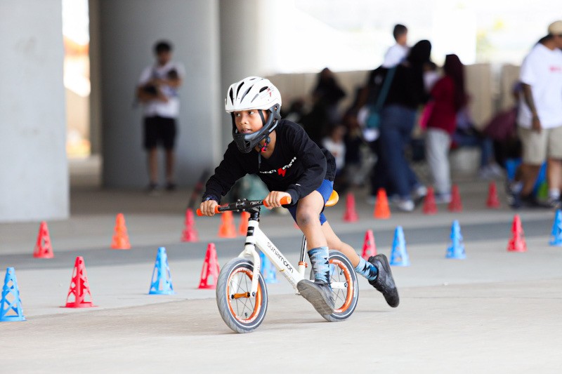 Bikin Gemas, Anak-anak Adu Kecepatan saat Latihan Balap Sepeda Push Bike - Bagian 2
