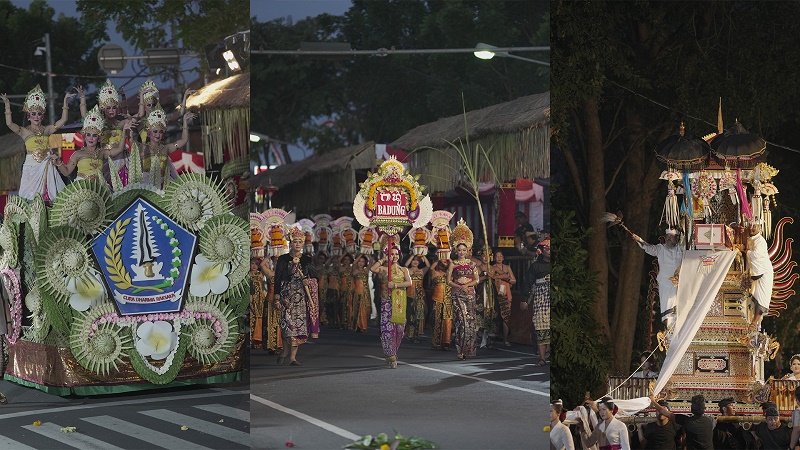 Ikut Pawai PKB, Peed Aya Duta Kabupaten Badung Angkat Cerita Gugurnya I Gusti Ngurah Rai
