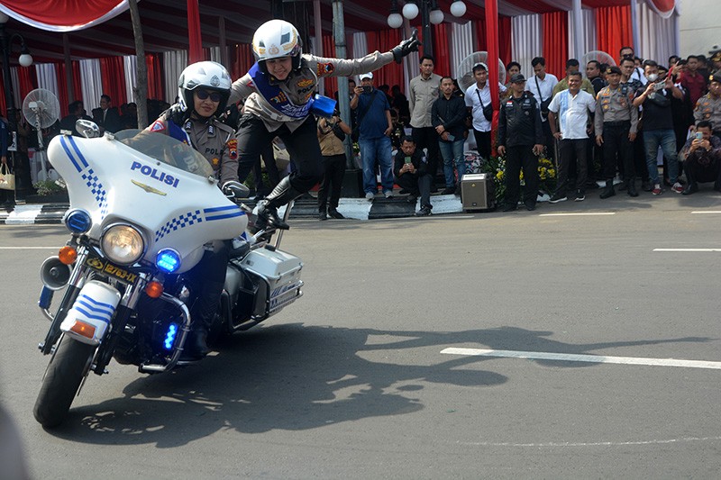 Foto-Foto Kemeriahan HUT Ke-78 Bhayangkara Tingkat Polda Jateng  - Bagian 2