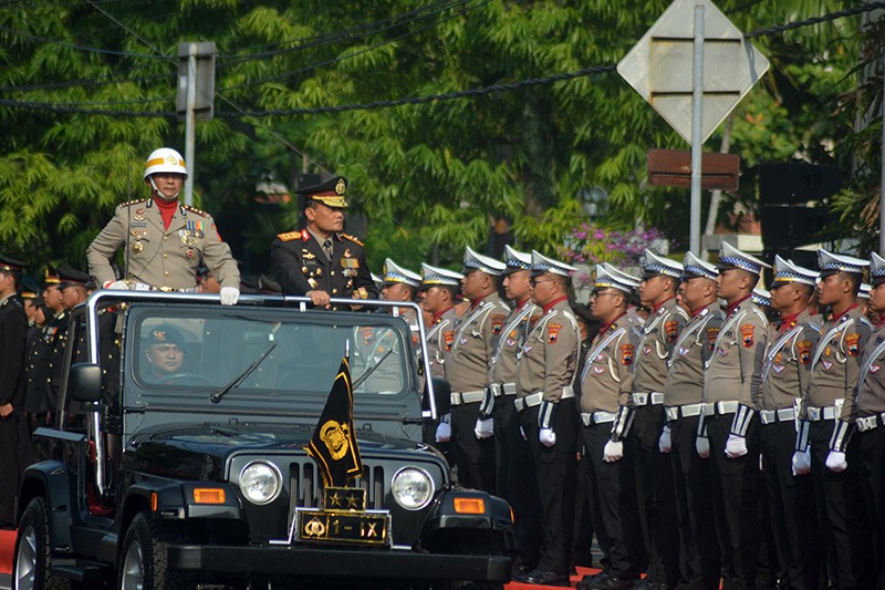 Foto-Foto Kemeriahan HUT Ke-78 Bhayangkara Tingkat Polda Jateng  - Bagian 3