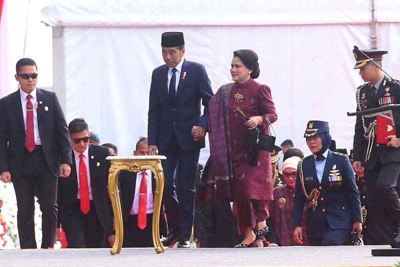 Presiden Jokowi Jadi Inspektur Upacara HUT ke-78 Bhayangkara - Bagian 4