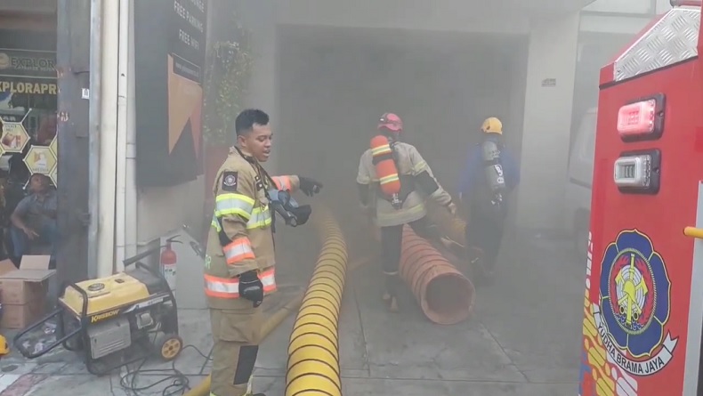 Hotel di Sleman Terbakar, Tamu Terjebak Asap Tebal