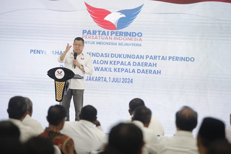 HT Hadiri Penyerahan Rekomendasi Dukungan Partai Perindo kepada 37 Calon Kepala Daerah - Bagian 1