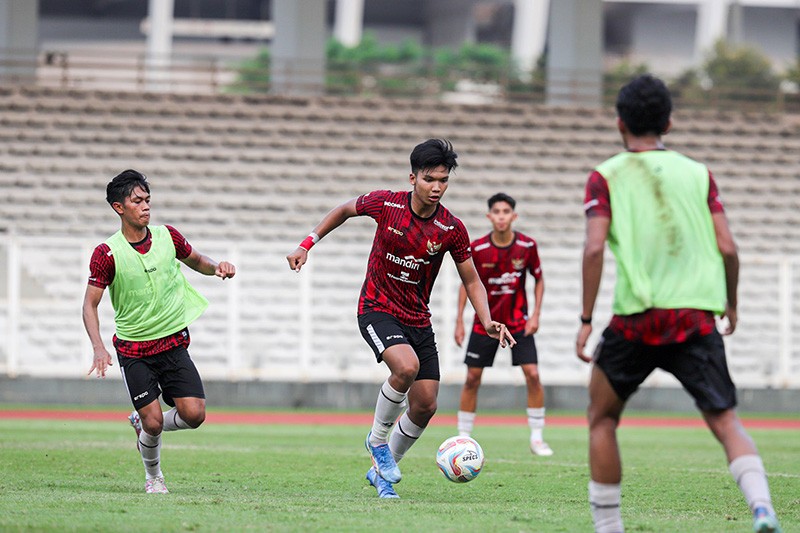 Latihan Timnas Indonesia U-19 Jelang Piala AFF 2024 - Bagian 2