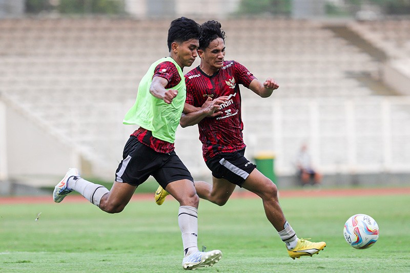 Latihan Timnas Indonesia U-19 Jelang Piala AFF 2024 - Bagian 3