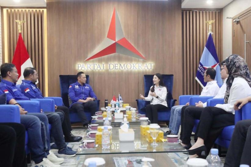 Momen Silaturahmi Politik Petinggi Partai Perindo dan Partai Demokrat - Bagian 2