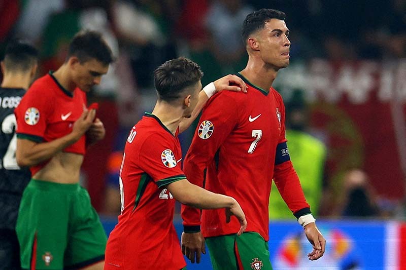 Ekspresi Cristiano Ronaldo Gagal Penalti Nyaris Tersingkir dari Euro 2024 - Bagian 2