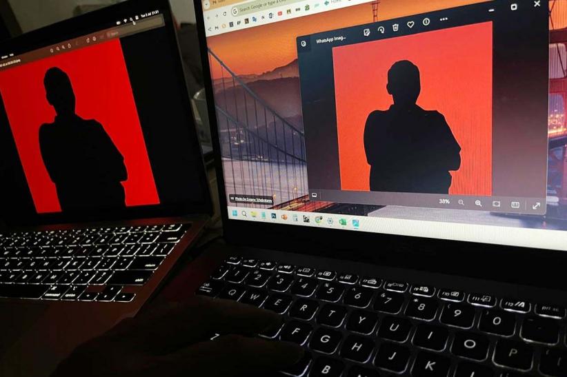 Heboh di Medsos, Postingan Siluet Foto Hitam Merah Viral - Bagian 1
