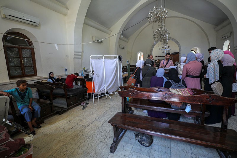 Gereja Baptis Diubah Jadi Rumah Sakit Darurat Tampung Warga Palestina - Bagian 2