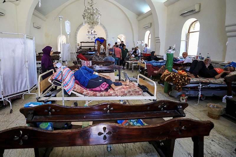 Gereja Baptis Diubah Jadi Rumah Sakit Darurat Tampung Warga Palestina - Bagian 1