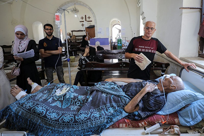 Gereja Baptis Diubah Jadi Rumah Sakit Darurat Tampung Warga Palestina - Bagian 3