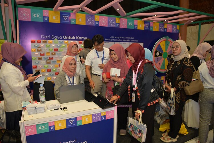 Ramai Pengunjung, Puncak Festival Kurikulum Merdeka 2024 Berlangsung Meriah