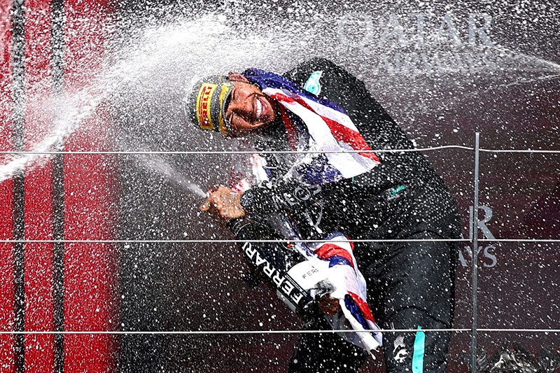 Lewis Hamilton Juara F1 GP Inggris di Sirkuit Silverstone - Bagian 2