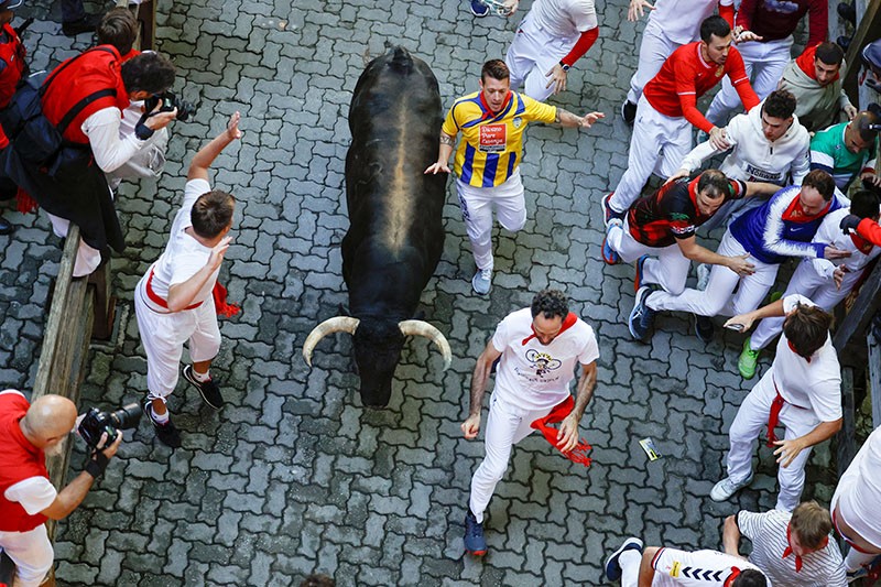 Aksi Recortador Lebih Gila dari Matador Spanyol Taklukkan Banteng - Bagian 5