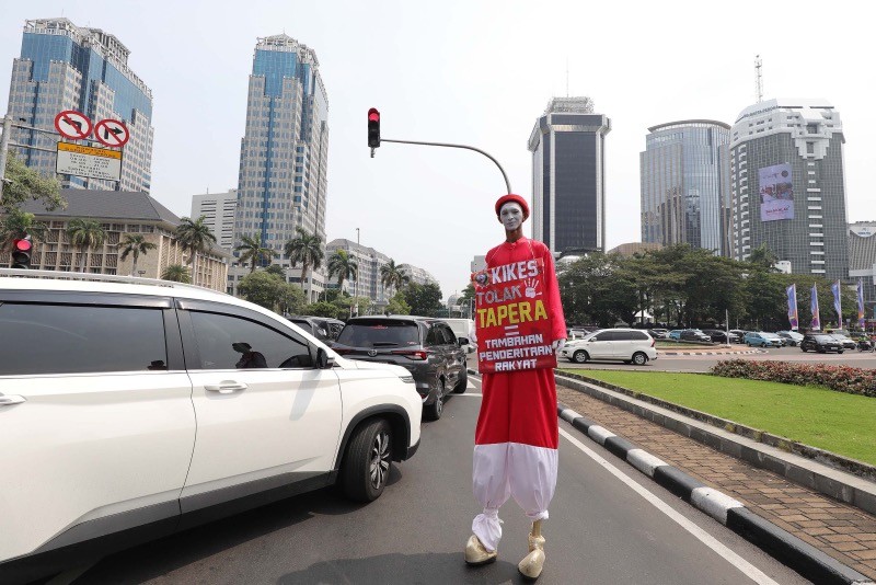 Ekonomi Sulit, Ratusan Buruh Tolak Potong Gaji untuk Tapera - Bagian 4