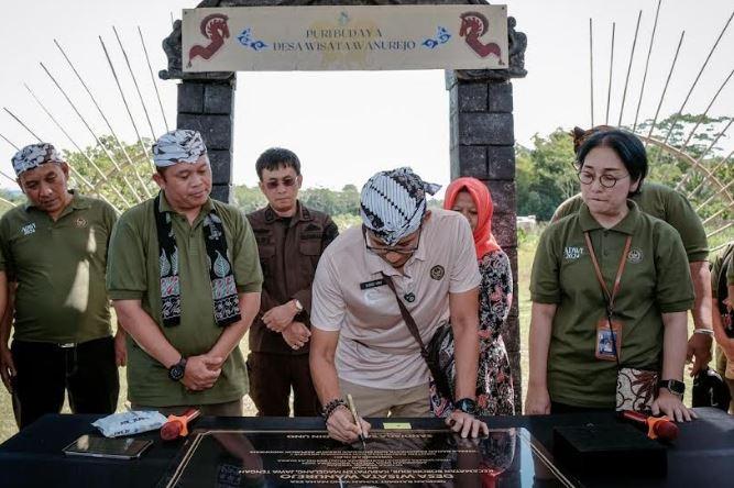 Menparekraf Sandiaga Uno Canangkan Wanurejo Jadi Desa Wisata Terbaik Indonesia