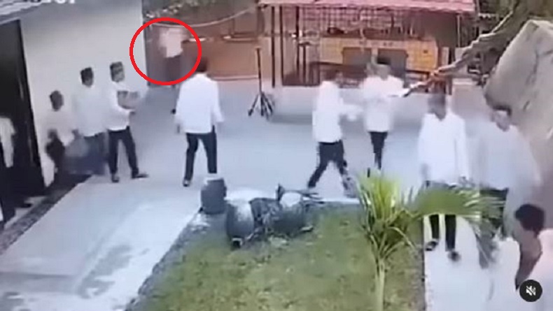 Detik-Detik Tahanan di Sarolangun Kabur Loncat Pagar usai Divonis 5 Tahun Penjara