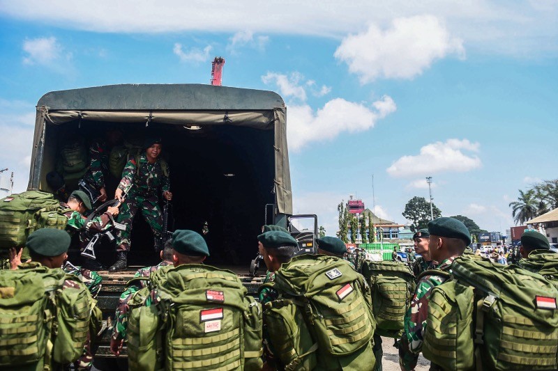 499 Prajurit TNI Pulang ke Palembang Usai Jaga Perbatasan RI-PNG Selama 16 Bulan - Bagian 4