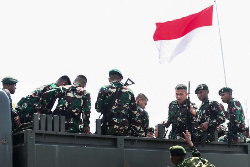 499 Prajurit TNI Pulang ke Palembang Usai Jaga Perbatasan RI-PNG Selama 16 Bulan - Bagian 5