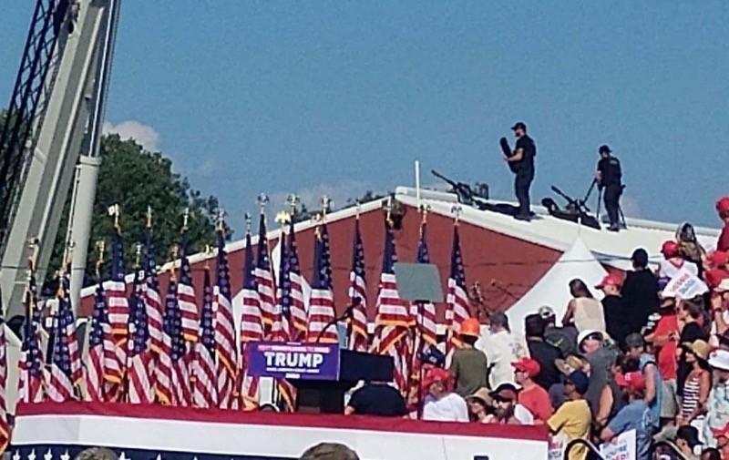 Bidikan Sniper Secret Service Tembak Mati Tersangka Penembak Donald Trump - Bagian 2