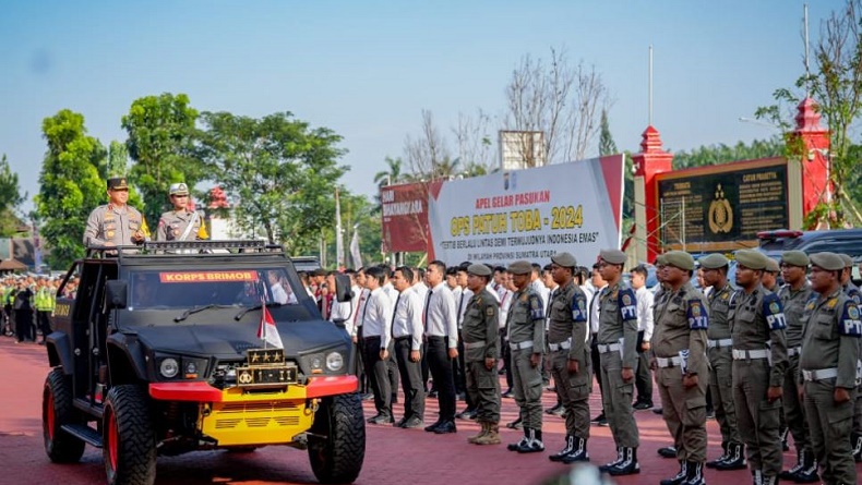 Polda Sumut Gelar Operasi Patuh Toba 2024 Mulai Hari Ini, Kerahkan 1.407 Personel
