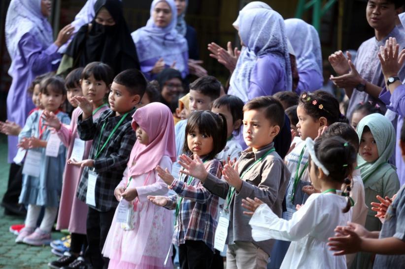 Lucunya Murid TK Hari Pertama Masuk Sekolah - Bagian 3
