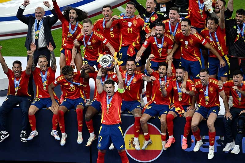 Selebrasi Timnas Spanyol Juara Euro 2024 - Bagian 2