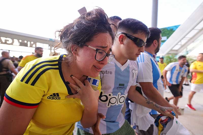 Final Copa America 2024, Suporter Argentina dan Kolombia Jebol Stadion Hard Rock - Bagian 5