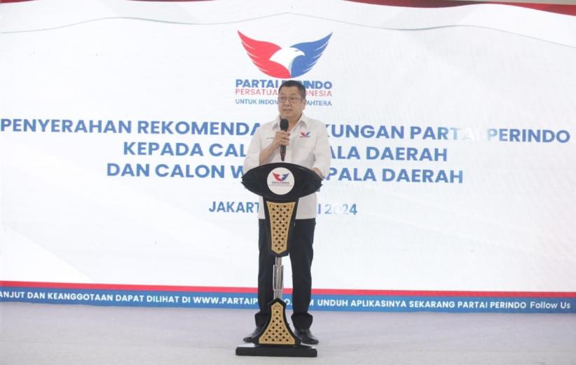 Partai Perindo Berikan Surat Rekomendasi Dukungan kepada 42 Calon Kepala Daerah 2024 - Bagian 5