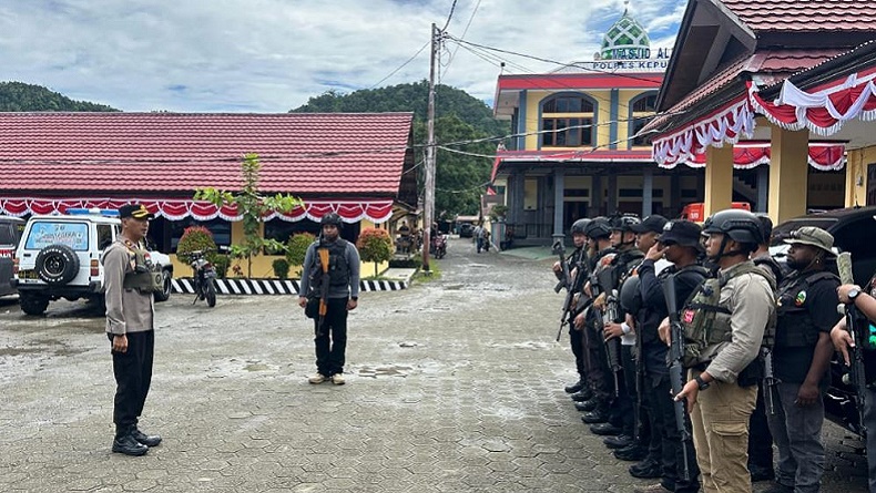 KKB Tebar Ancaman ke Pekerja Pembangunan Jalan di Yapen, Polisi Datangi TKP