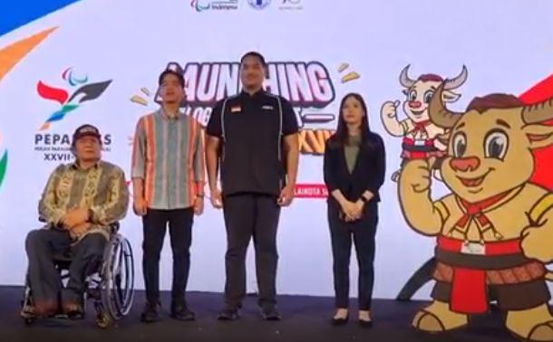 Wamenparekraf Angela Tanoesoedibjo Hadiri Peluncuran Maskot-Logo Peparnas di Solo