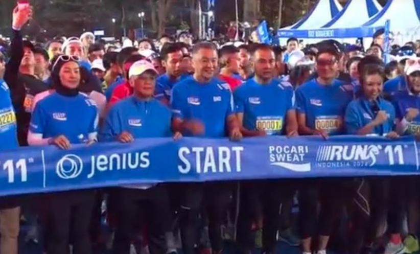 Bandung Marathon 2024 Meriah, Sandiaga Uno: Sport Tourism Sumbang Devisa 2 Kali Lipat
