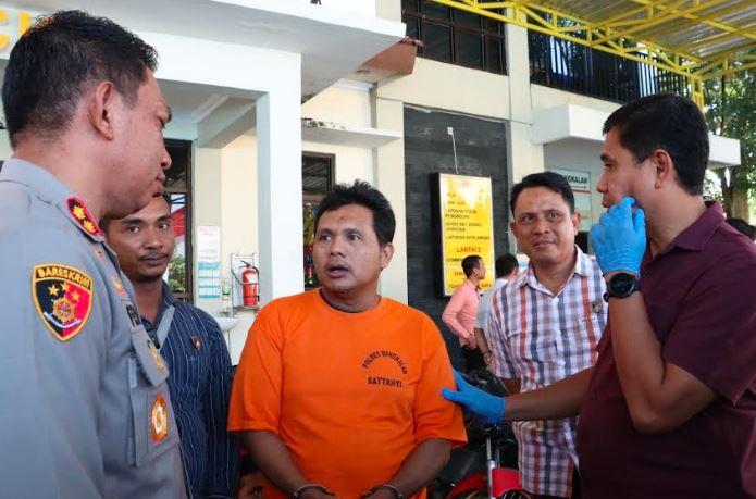 Garang saat Peras Sopir Truk, Preman Kampung di Bangkalan Merengek Ditangkap Polisi