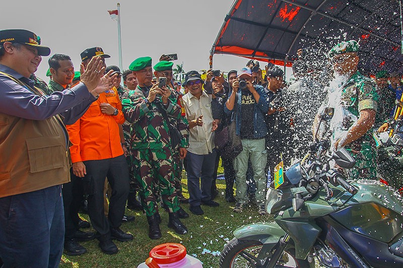 Kesiapan Petugas Gabungan Hadapi Karhutla di Sumsel - Bagian 4