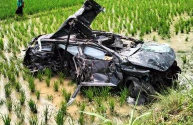 Kronologi Toyota Rush Tertabrak Kereta Api di Deliserdang Tewaskan 6 Orang