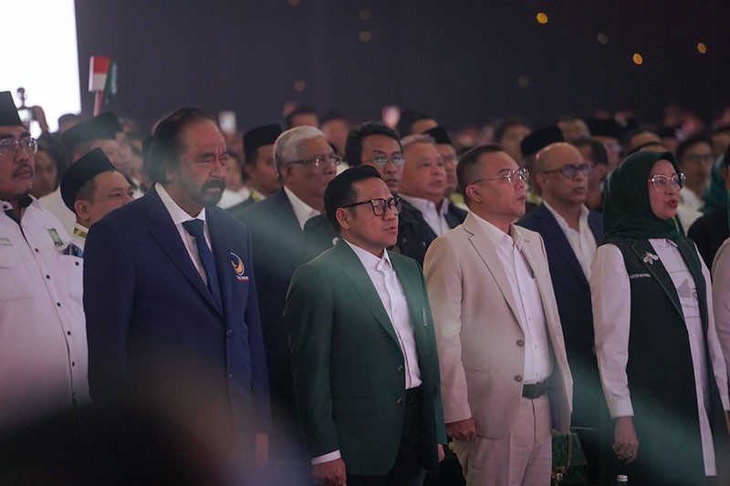 Momen Ketua Harian DPP Partai Perindo Angela Tanoesoedibjo Hadiri Harlah ke-26 PKB - Bagian 6