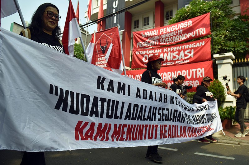Longmarch Kudatuli Peringati Peristiwa Kelam 27 Juli 1996 - Bagian 4