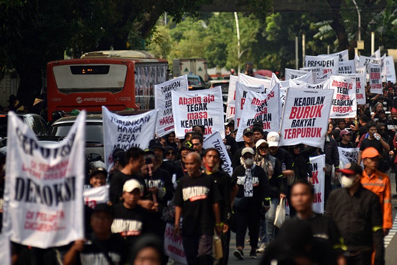 Longmarch Kudatuli Peringati Peristiwa Kelam 27 Juli 1996 - Bagian 1