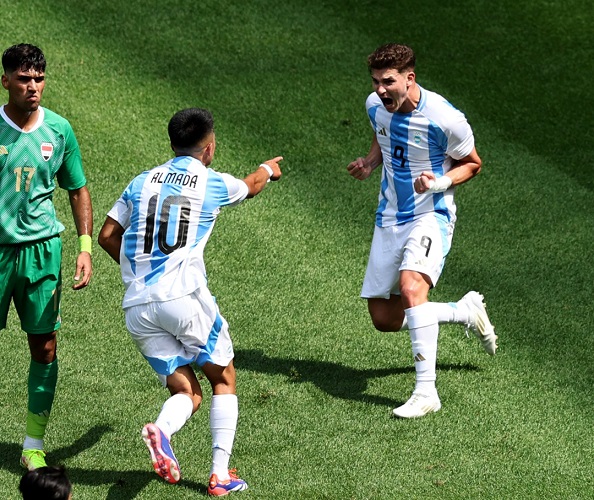 Hasil Sepak Bola Olimpiade Paris 2024 Argentina Libas Irak, Spanyol