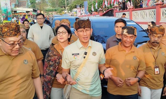 Menparekraf Sandiaga Uno Sebut Desa Wisata Dongkrak Perekonomian Masyarakat