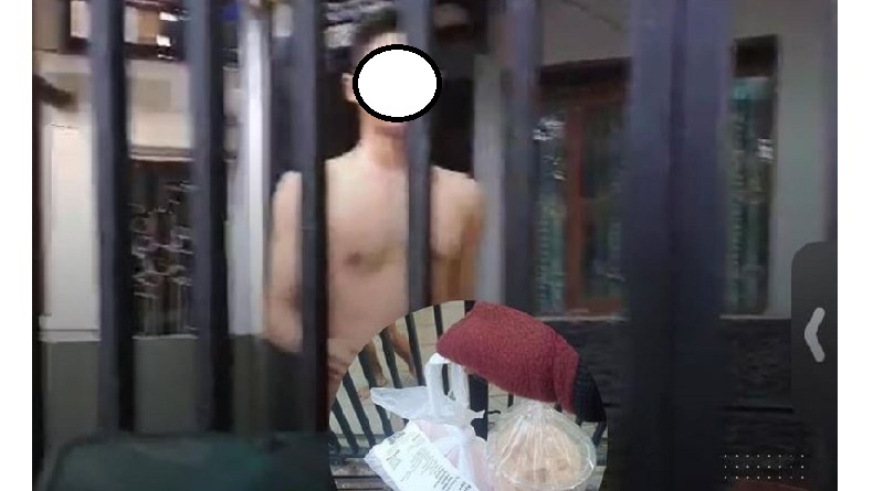 Viral Pria di Bandung Telanjang Bulat Terima Pesanan Makanan dari Driver Ojol