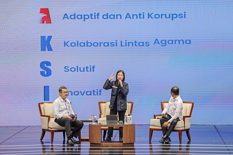Mukernas Partai Perindo, Angela Tanoesoedibjo Kenalkan Tagline AKSI  - Bagian 2