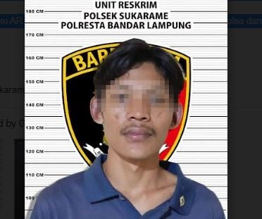 Pria di Bandarlampung Ditangkap usai Buat Laporan Palsu Motor Dibegal