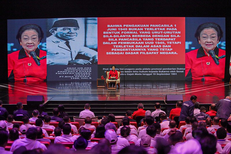Momen Pidato Kebangsaan Megawati Soekarnoputri pada Mukernas Partai Perindo - Bagian 4