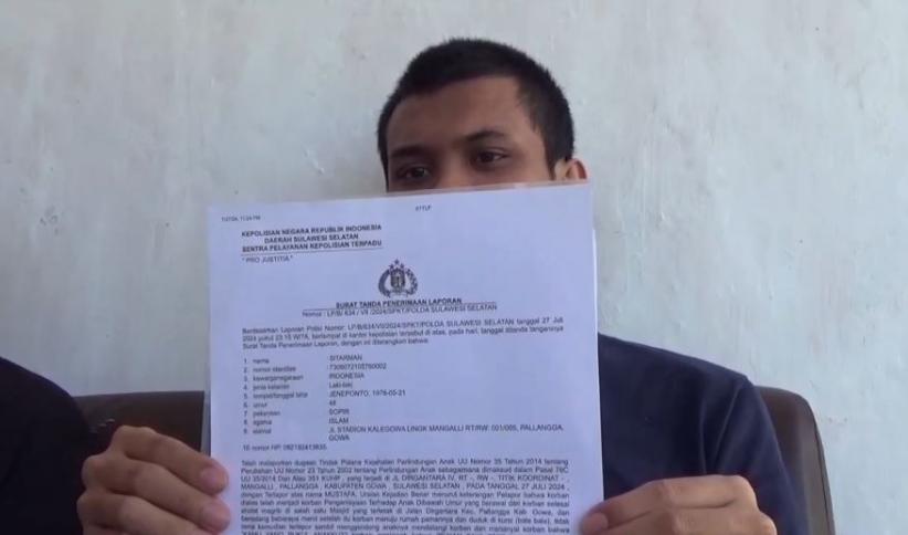 Viral Remaja di Gowa Diduga Dianiaya Polisi hingga Berdarah, Dituduh Pukul Anaknya