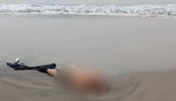 Serang Geger, WNA Tanpa Identitas Ditemukan Tewas Nyaris Bugil di Pantai Anyer