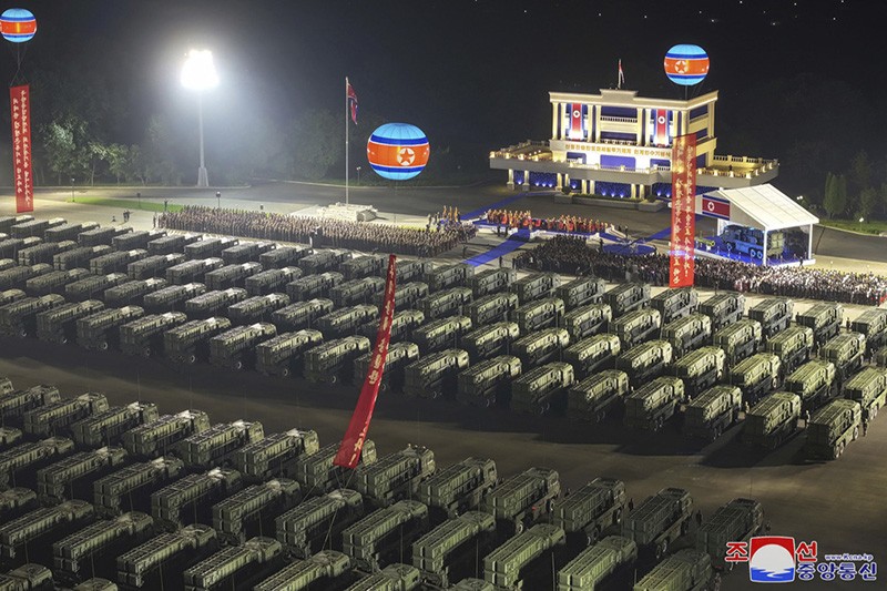 Penampakan 250 Rudal Nuklir Korea Utara - Bagian 2