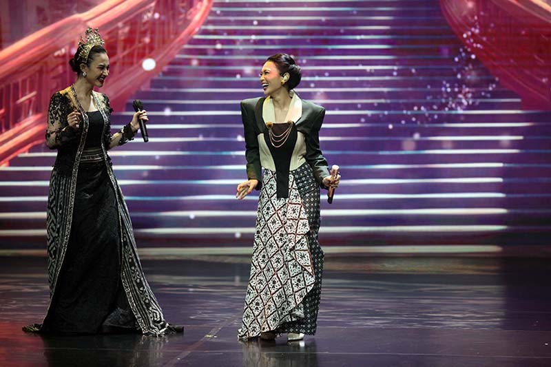 Duet Maut Wika Salim dan Arlida Putri Meriahkan Panggung Pemimpin Daerah Awards 2024 - Bagian 2